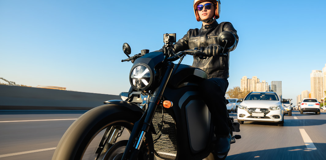 Motocicletă electrică de mare putere